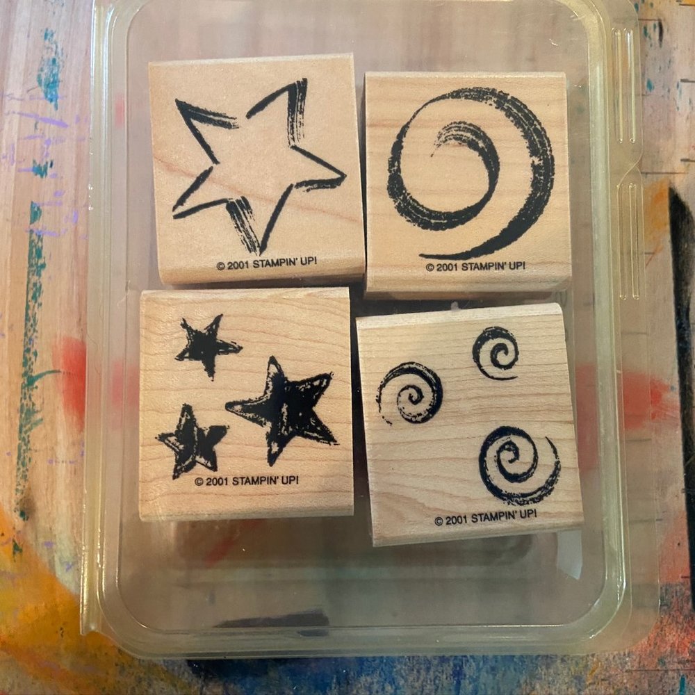 Stampin' Up! Stars and Swirls Set Stampin' Up